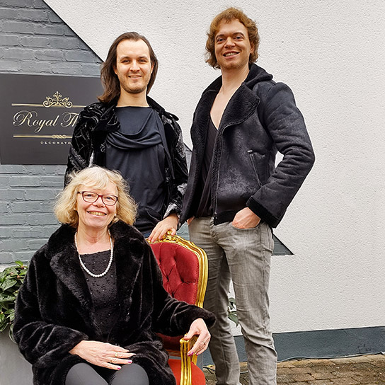 arend diederick louise portret