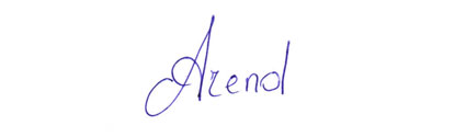 Header Arend Sign Header Arend Sign